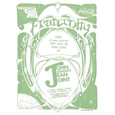 Fraternity Poster Design - 1971 Thumbnail